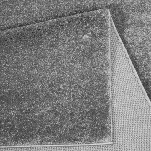 Effen vloerkleed velours Gala - donkergrijs - close up vouw, thumbnail