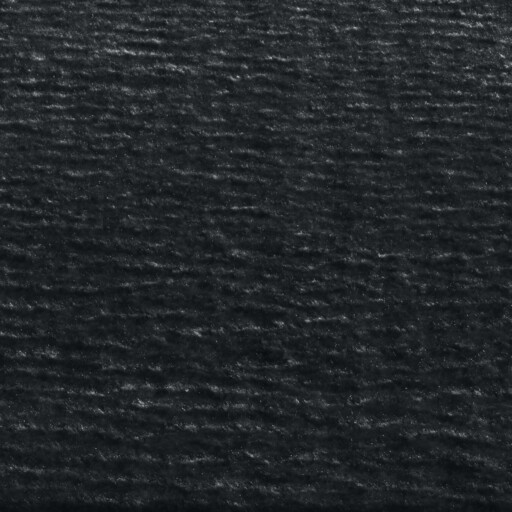 Zacht rond vloerkleed Loft - zwart - wasbaar 30°C - close up materiaal, thumbnail