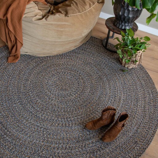 Rond vloerkleed katoen - Joy multi - sfeer, thumbnail