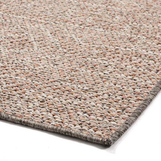 Buitenkleed Aztec Dreams - oudroze - close up hoek, thumbnail