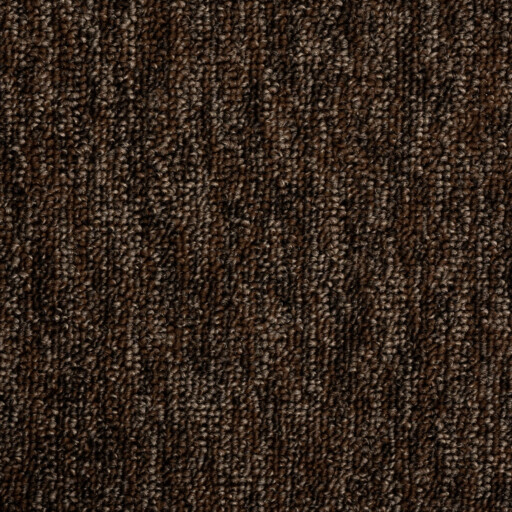 Laagpolig vloerkleed Lush - bruin - close up materiaal, thumbnail