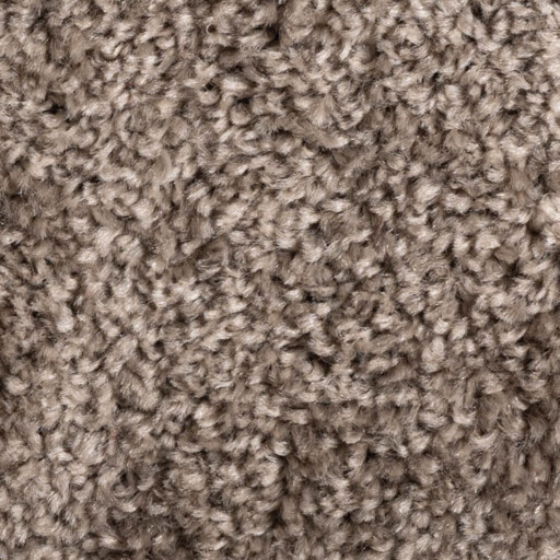 Laagpolig vloerkleed Fine - beige - close up materiaal, thumbnail
