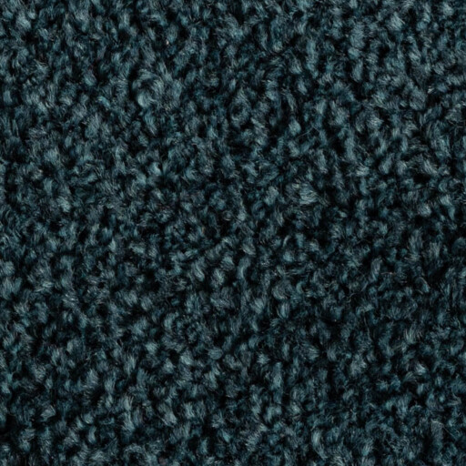 Vierkant vloerkleed Fine - petrol - close up materiaal, thumbnail