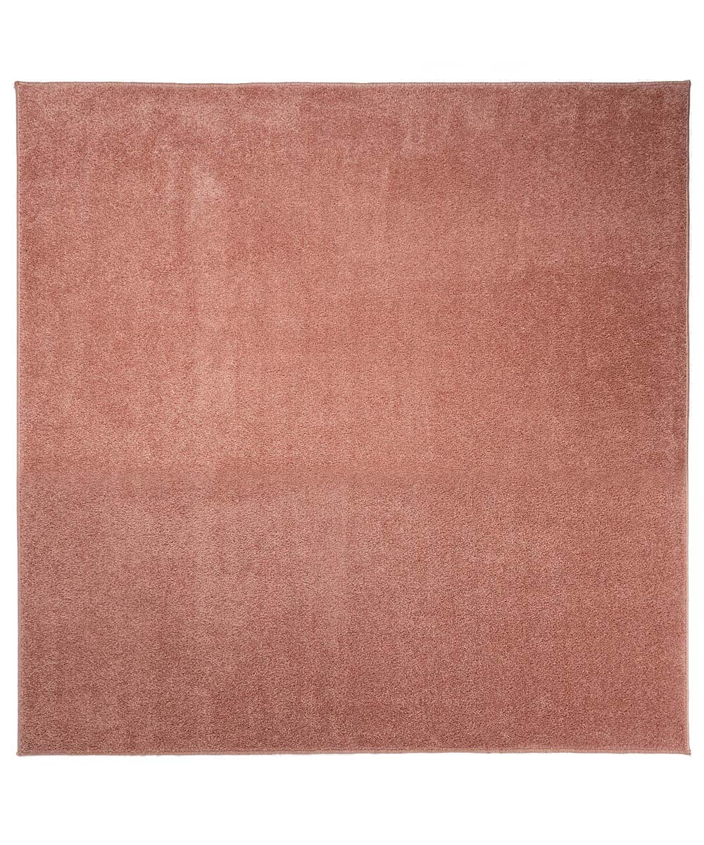 Vierkant vloerkleed Fine – roze TOP