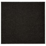 Vierkant vloerkleed Lush – antraciet
