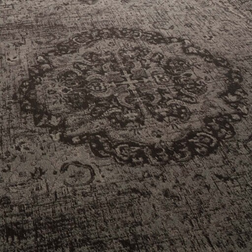 Vintage vloerkleed Traditions - grijs/taupe - close up materiaal, thumbnail