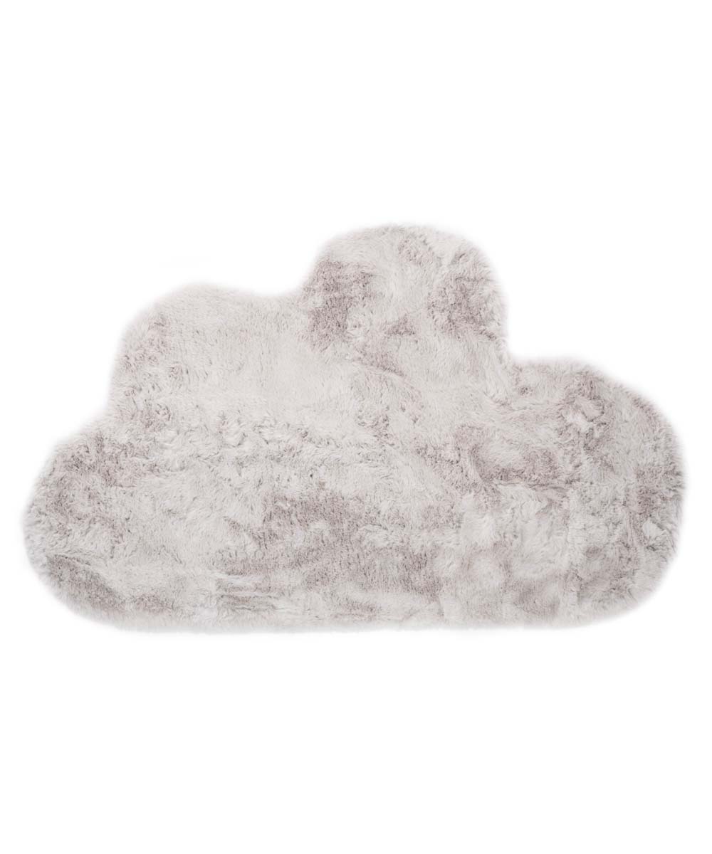 Kindervloerkleed wolk – Fluffy lichtgrijs