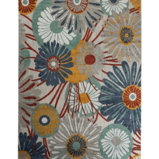 Buitenkleed bloemen - Verano multi - overzicht