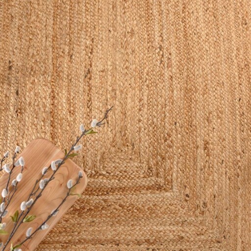 Jute loper - Boho & me - naturel - close up, thumbnail