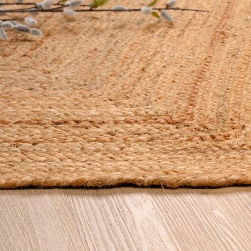 Jute loper - Boho & me - naturel - close up, thumbnail