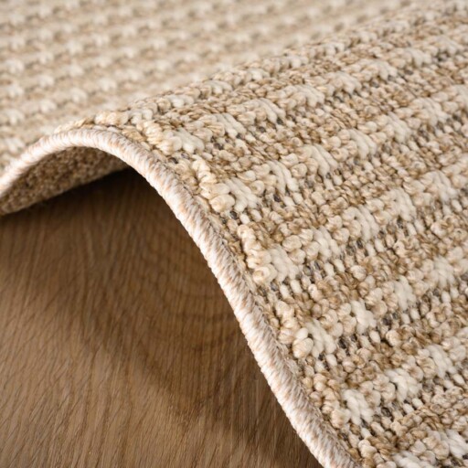 Jute buitenkleed - Lazo Naturel beige - close up, thumbnail