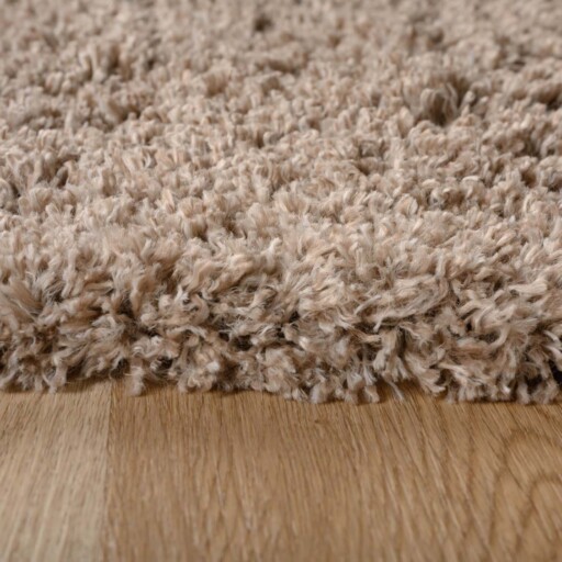 Hoogpolige loper - Cozy Shaggy beige - close up