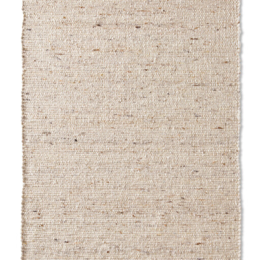 Wollen vloerkleed - Bokn crème/beige - overzicht boven