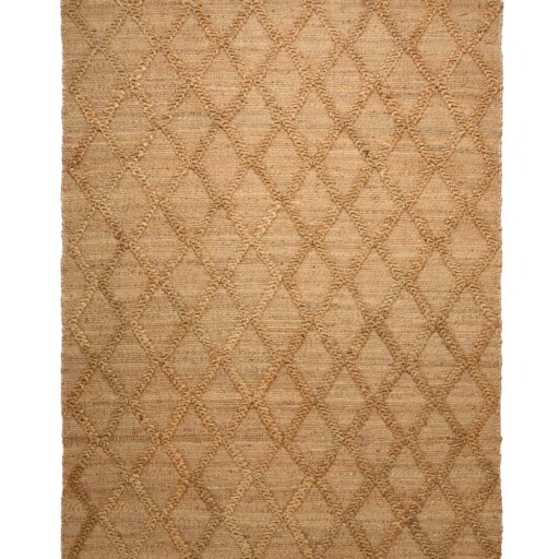 Jute vloerkleed ruiten - Forde naturel - overzicht