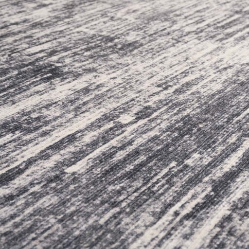 Vintage vloerkleed - Fade Blend grijs - close up materiaal, thumbnail