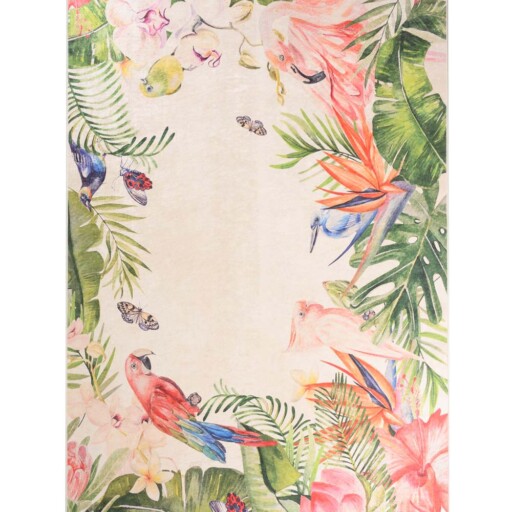 Vloerkleed jungle wasbaar - Moderna Multi - overzicht boven