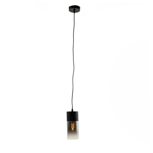 Hanglamp smoke glas - Unique zwart - overzicht, thumbnail