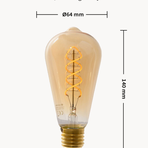 Filament lamp e27 - Lum & Beam - Twist Slim
