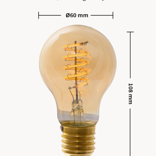 Filament lamp e27 - Lum & Beam - Swirl Medium